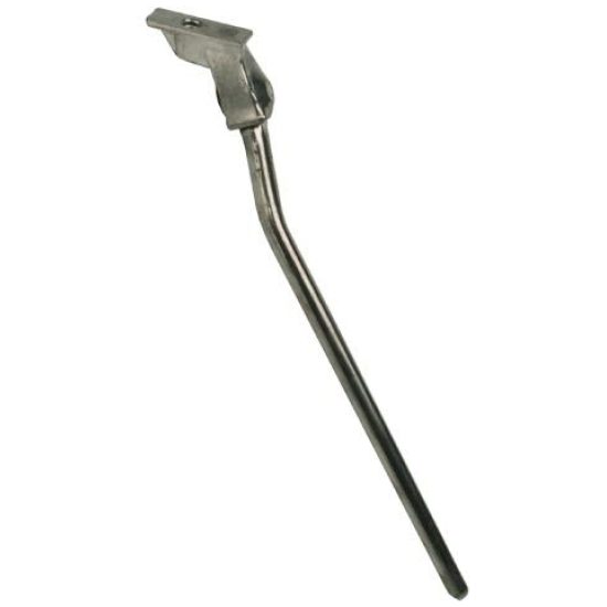 Pletscher Standaard 28x1 1/2 Esge 305 20mm smalle plaat m/inbusbout zilver 250289