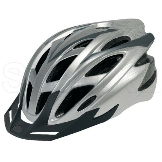 Fastrider Fietshelm FR FRX-10 met klep zilver 58-61cm 9152 Grijs - Afbeelding 3