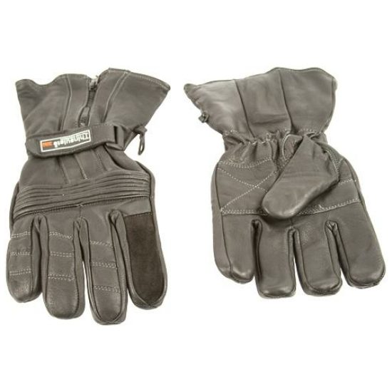 Unbranded HANDSCHOEN HM LEER ZW M/TINSUL. DS A 2 ZWART