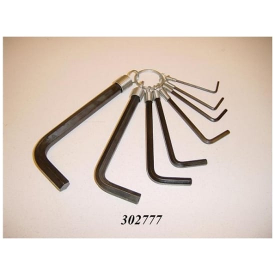 Mannesmann GRS MANN INBUSSET 8DLG ZWART - Afbeelding 3