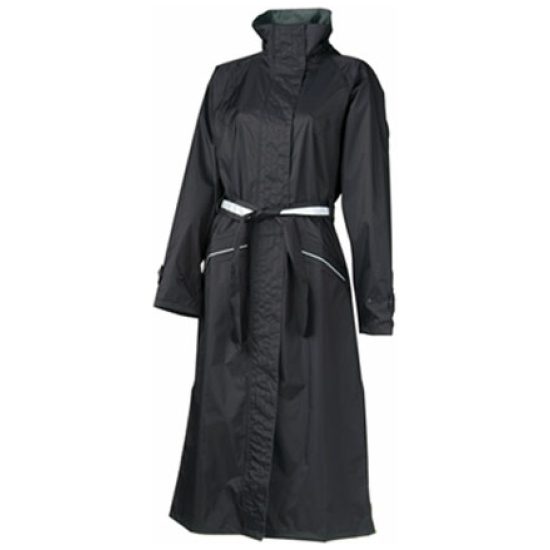 Agu Regenjas Dames Malaga long 36-38 432122 Zwart