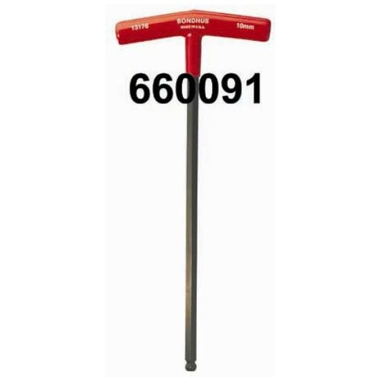 Bondhus GRS INBUSSLEUTEL BOLKOP T MODEL ROOD