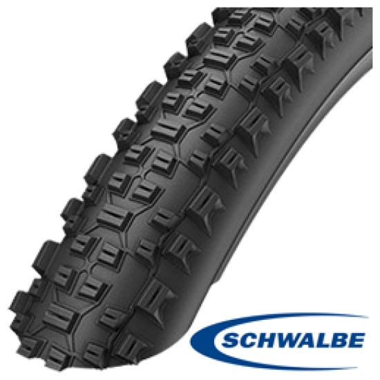 Schwalbe BUB 29X225 SC RAPID ROB KG ZW Zwart