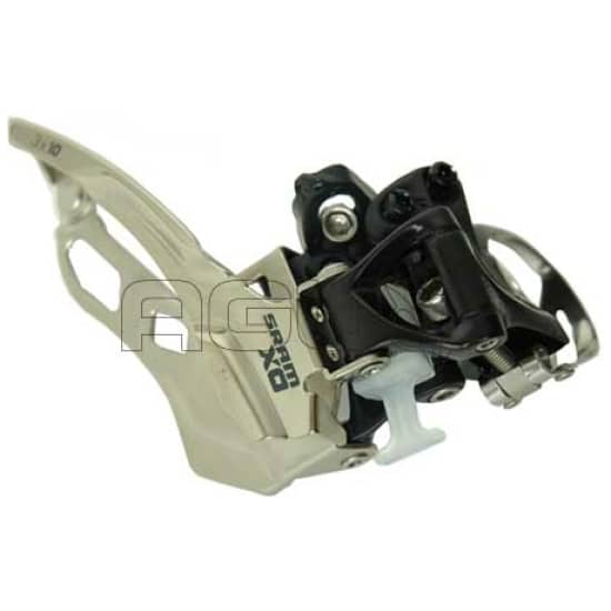 Sram DERAILLEUR V X0 10V 3X10 HOOG DUAL 34.9 ZWART/ZILVER