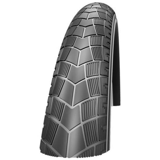 Schwalbe BUB 28X215 SC R BIG APPLE KG ZW ZWART