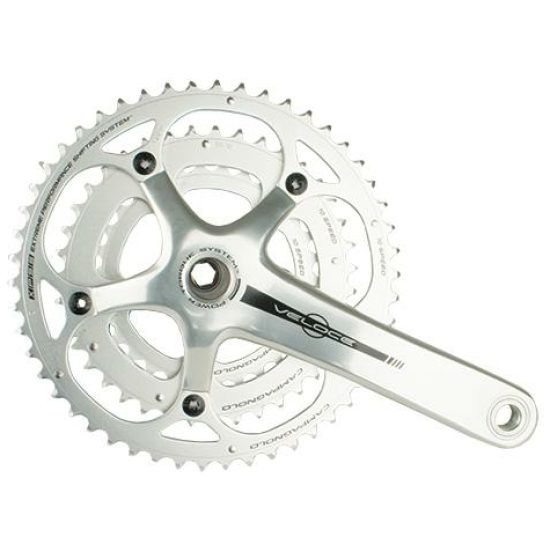 Campagnolo CRANKSTEL CA VELOCE PT 10V ALM 172.5 30/39/50 ZI ZILVER