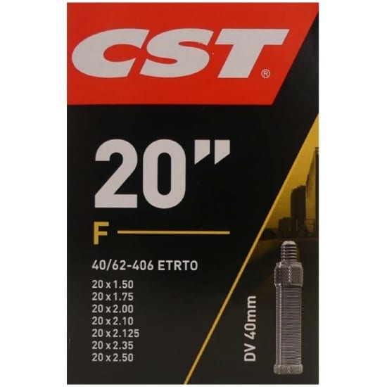 Cst Binnenband 20x1.50/2.50 DV 40mm NL ventiel Zwart