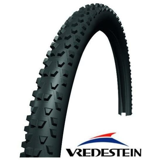 Vredestein BUB 26X200 VR BULL LOCK ZW VW Zwart