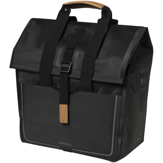Basil Tas pakaf shopper Bas Urban Dry zwart 17693 Matt Black - Afbeelding 4