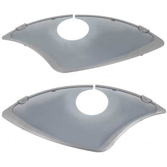Hesling Jasbesch 28/5 Hesl Elegance smoke remn/trom.rem m/slotgat Antraciet