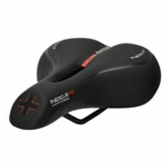 Wittkop Zadel Uni gel Wittk Medicus Twin 2.0 trekking LxB 24x17 Zwart - Afbeelding 2