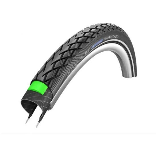 Schwalbe Buitenband 28x1.40 Schw Marathon HS420 GreenGuard Zwart - Afbeelding 2
