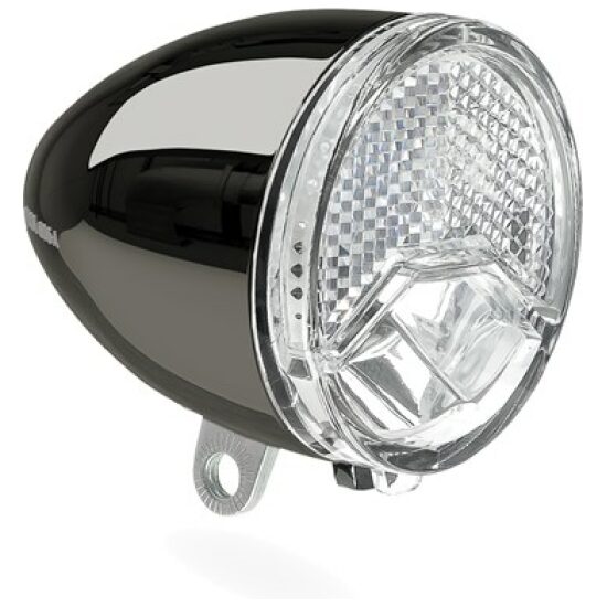 Axa Koplamp dyn 606-A 15lux darkchroom auto I/O Zwart
