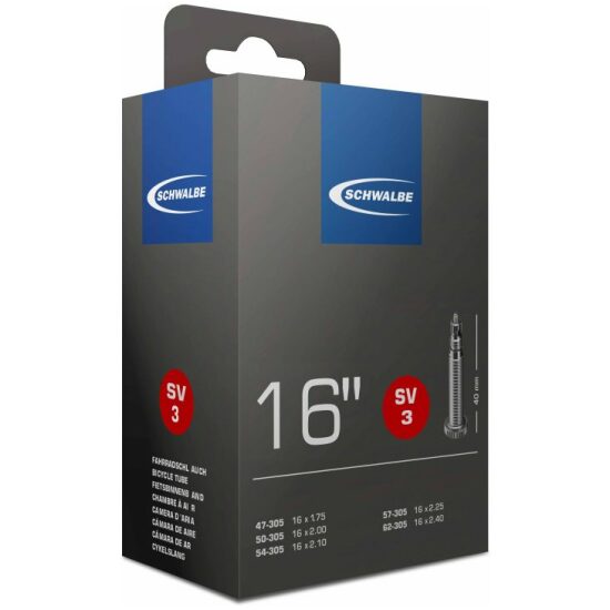 Schwalbe BIB 16X175-250 SC SV (40) SV3 Zwart