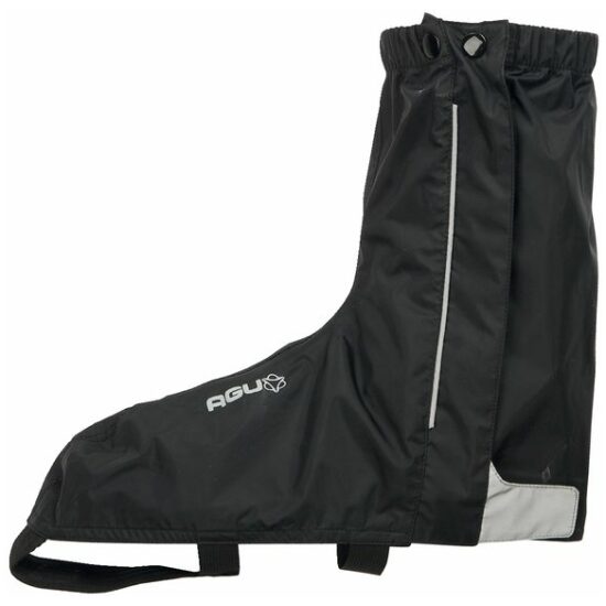 Agu Regen-overschoen Bike Boots Reflection kort 46-47 40014607 Zwart
