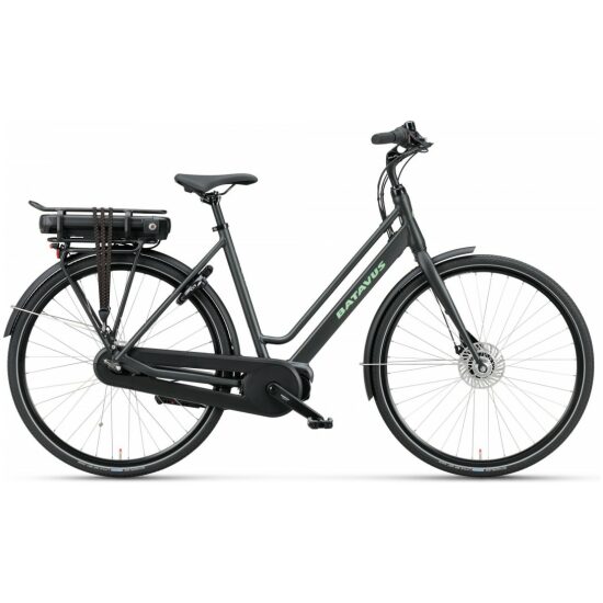 Batavus Fonk E-go Plus N7 Li 233 Smokingblack (matt) Lage instap - Afbeelding 4
