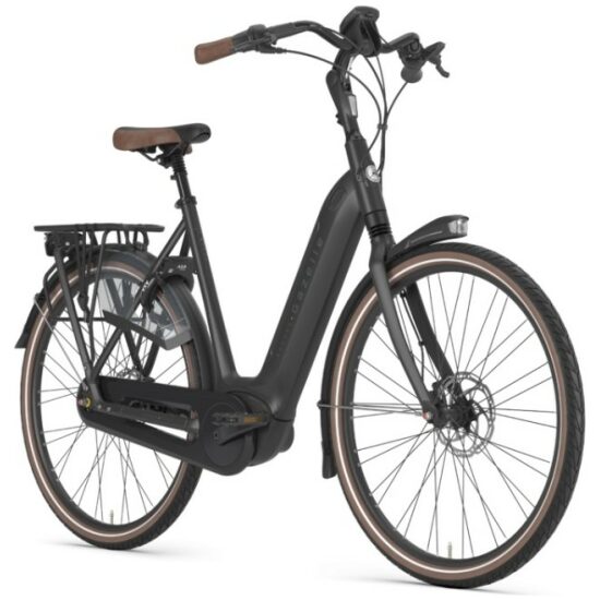 Gazelle Grenoble C8 HMB Li S8 001 Black (matt) Lage instap