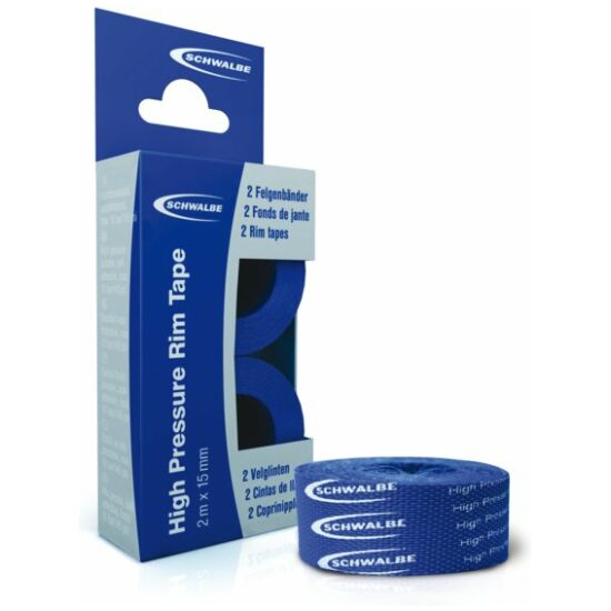 Schwalbe Velglint tape Schw HP 15mmx2mtr p/paar Zwart