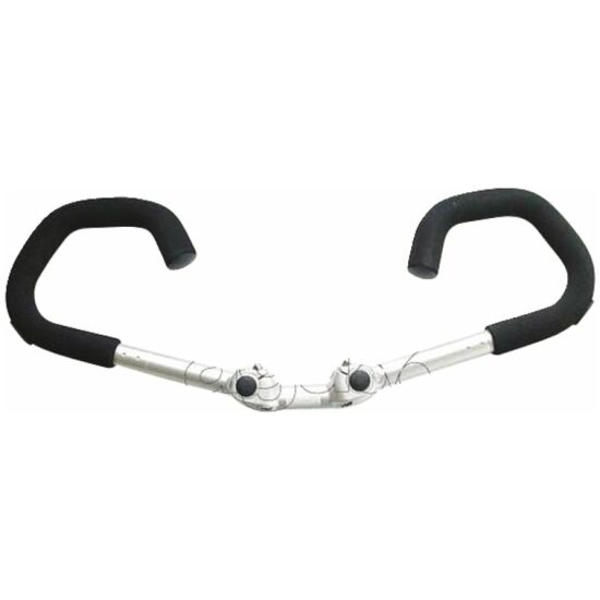 Ergotec STUUR AHS PREMIUM CONTEST 0-90?? VERST 25.4 600 ZI Zilver
