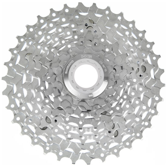 Shimano CASSETTE SH 9V XT Zilver