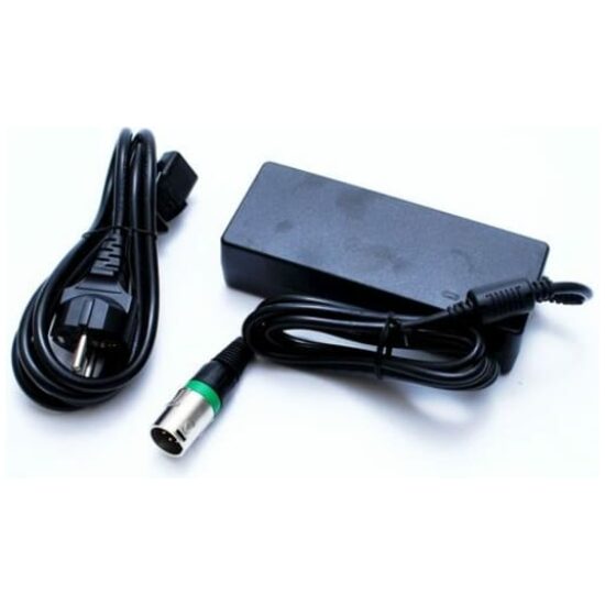 Accell Ion Accu-lader Ebike ION 29V 2A PMU3 groen 4polig Li-Ion 29110912 Zwart