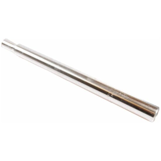 Kalloy Zadelpen 27.2x350mm kaars aluminium-matzilver Zilver