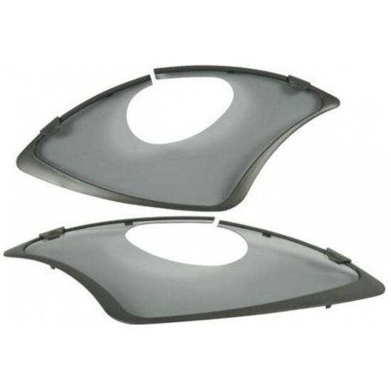 Hesling Jasbeschermer 28/6 Hesl Elegance velgrem+slotgat zwart-smoke Transp - Afbeelding 3