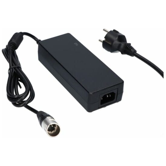 Accell Ion Acculader Ebike ION 36V Li-Ion PMU3 2A 712476 Zwart