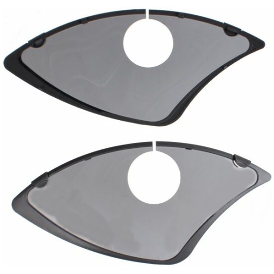 Hesling Jasbeschermer 28/5 Hesl Elegance smoke ZWART - Afbeelding 3