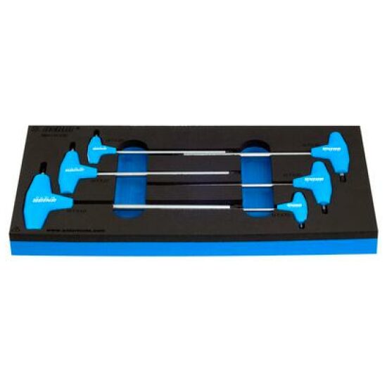 Unior GRS INLAY GW TORXSET T MODEL 6DLG Zilver/blauw
