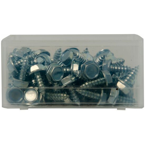 Bofix Parker 4.8x13 6K-kop (wp100) Zilver