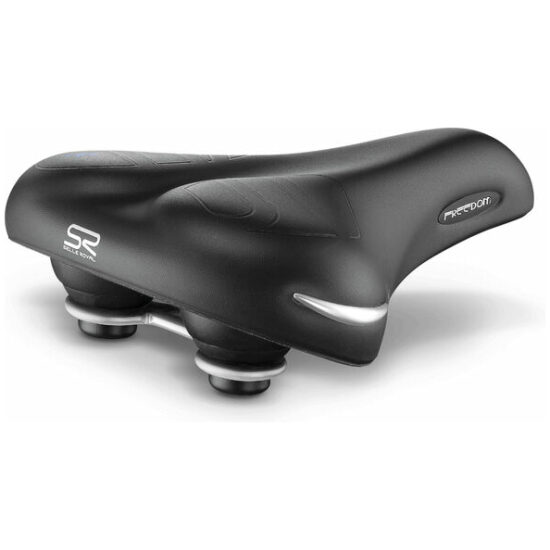 Selle Royal Zadel Uni SR 5119dec Freedom strengtex moderate ICS/elastomer Zwart - Afbeelding 2