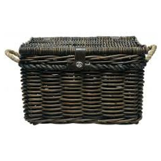 New Looxs Mand riet/rattan NewLooxs Melbourne m/deksel Large 46ltr 45x33x31 445.711 Bruin