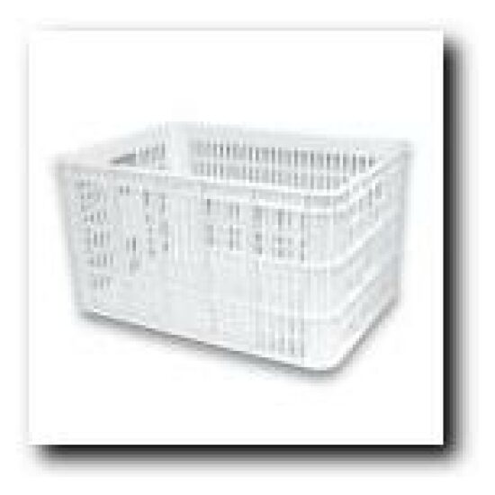 Basil Fietskrat 50ltr Crate Large pvc 21018 Wit