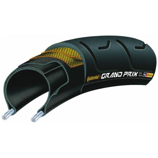 Continental Buitenband 28 race Conti GrandPrix vouw/zwart PolyX 0100506 Zwart
