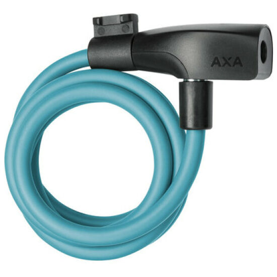Axa Kabelslot Resolute 120x8 m/houder l.blauw (level 3) Ice Blue