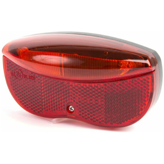 Ikzi Light Achterlicht/reflector batt Ikzi 5led aan/uit incl.batt