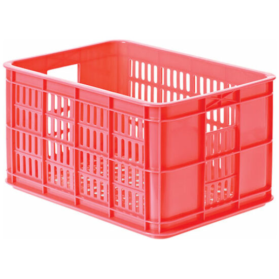 Basil Krat pvc Crate S 25ltr fluor-koraalroze 40x30x21 open 21037 Fluor Coral