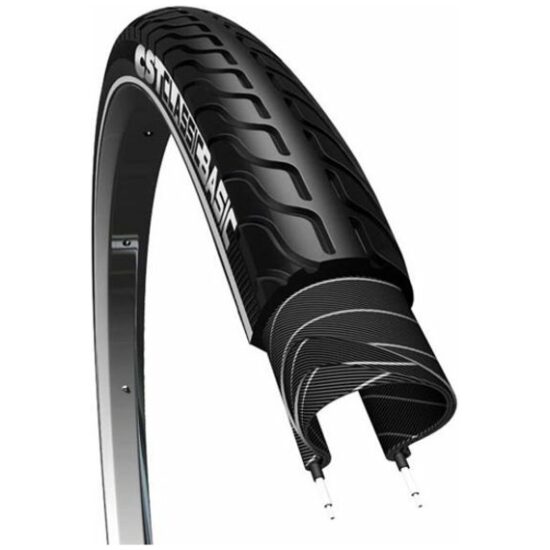 Cst Buitenband 26x13/8 Basic m/refl Zwart