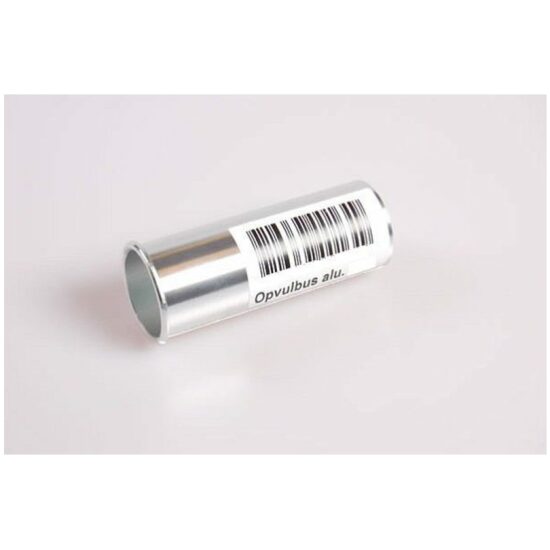 Hulzebos Zadelpen-vulbus 27.2>29.8 alu-zilver 80mm Zilver - Afbeelding 3
