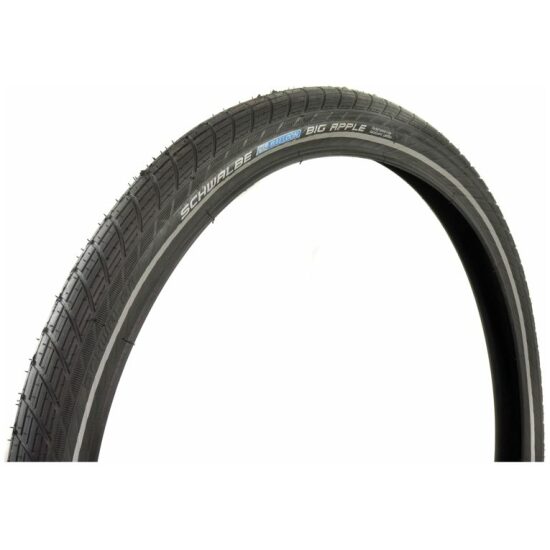 Schwalbe Buitenband 24x2.00 Schw Big Apple HS430 RaceGuard Zwart