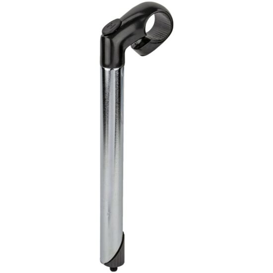 Ergotec STUURPEN 22.2 230/40 ZWART/CHROOM Zwart/Zilver