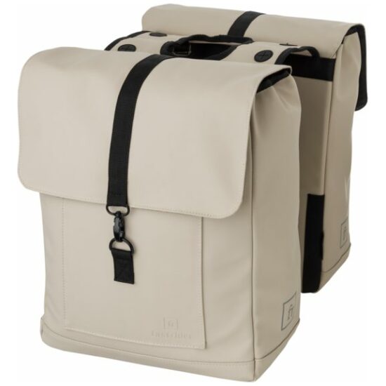 Fastrider Tas dubbel FR Jaxx II taupe 28ltr 36x30x13 20110900-579 Grijs