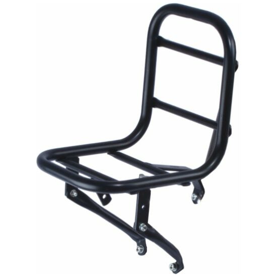 Steco DRAGER V 16/28" TRANSP V BRAKE 18X20X20CM ZW Zwart