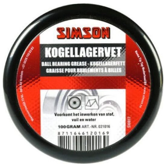 Simson Kogellagervet gram Zwart - Afbeelding 4