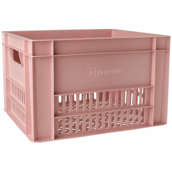 Fast Rider Fietskrat pvc FR 34.5ltr oudroze 43x35x27 20300212 Roze
