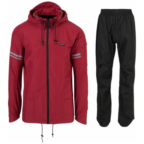 Agu Regenpak Original Maroonred/black, maat; 43029505 Rood