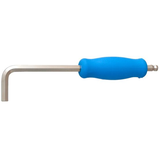 Unior GRS INBUSSLEUTEL HAAKS 8MM Zilver/blauw