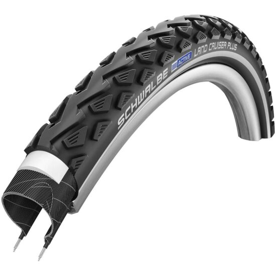 Schwalbe Buitenband 26x1.75 Schw Land Cruiser Plus HS450 PGuard Zwart