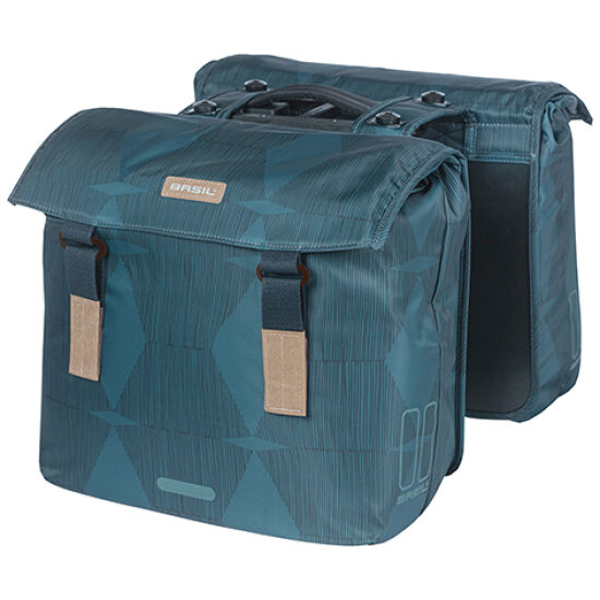 Basil TAS BAS DUBBEL ELEGANCE MIK Estate Blue